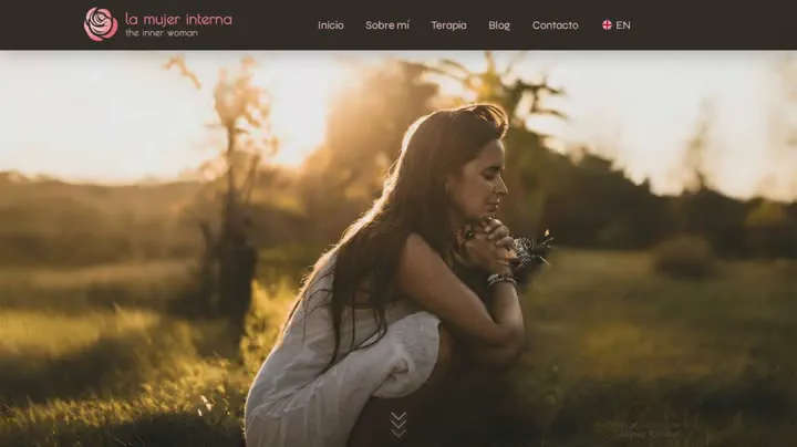Captura de la web de La Mujer Interna